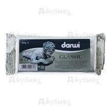 Самоотвердевающая глина Darwi Classic белая, 500 гр