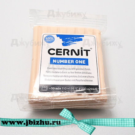 Полимерная глина Cernit № 1 телесная (425), 56 гр