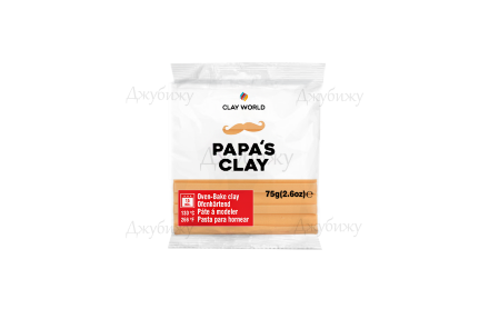 Papa’s clay персиковый (25) 75 гр