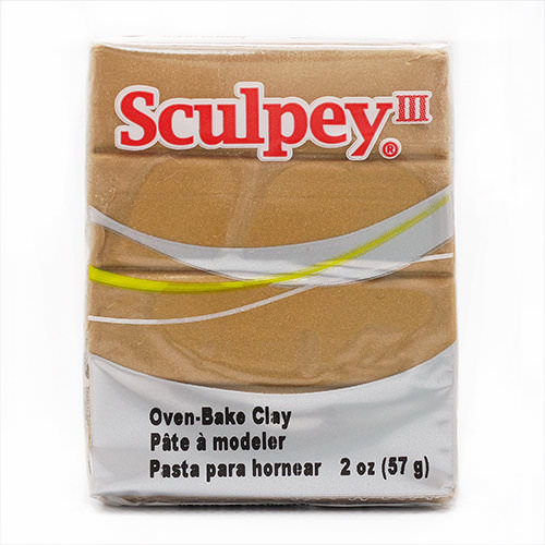 Sculpey III золотой песок (380), 57 г