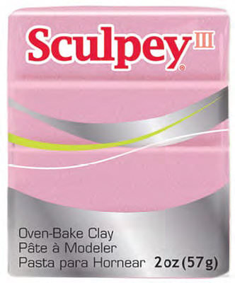 Sculpey III, перламутровый-розовый (530), 57 г