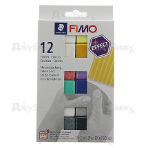 Fimo Effect комплект полимерной глины из 12 блоков по 25 гр